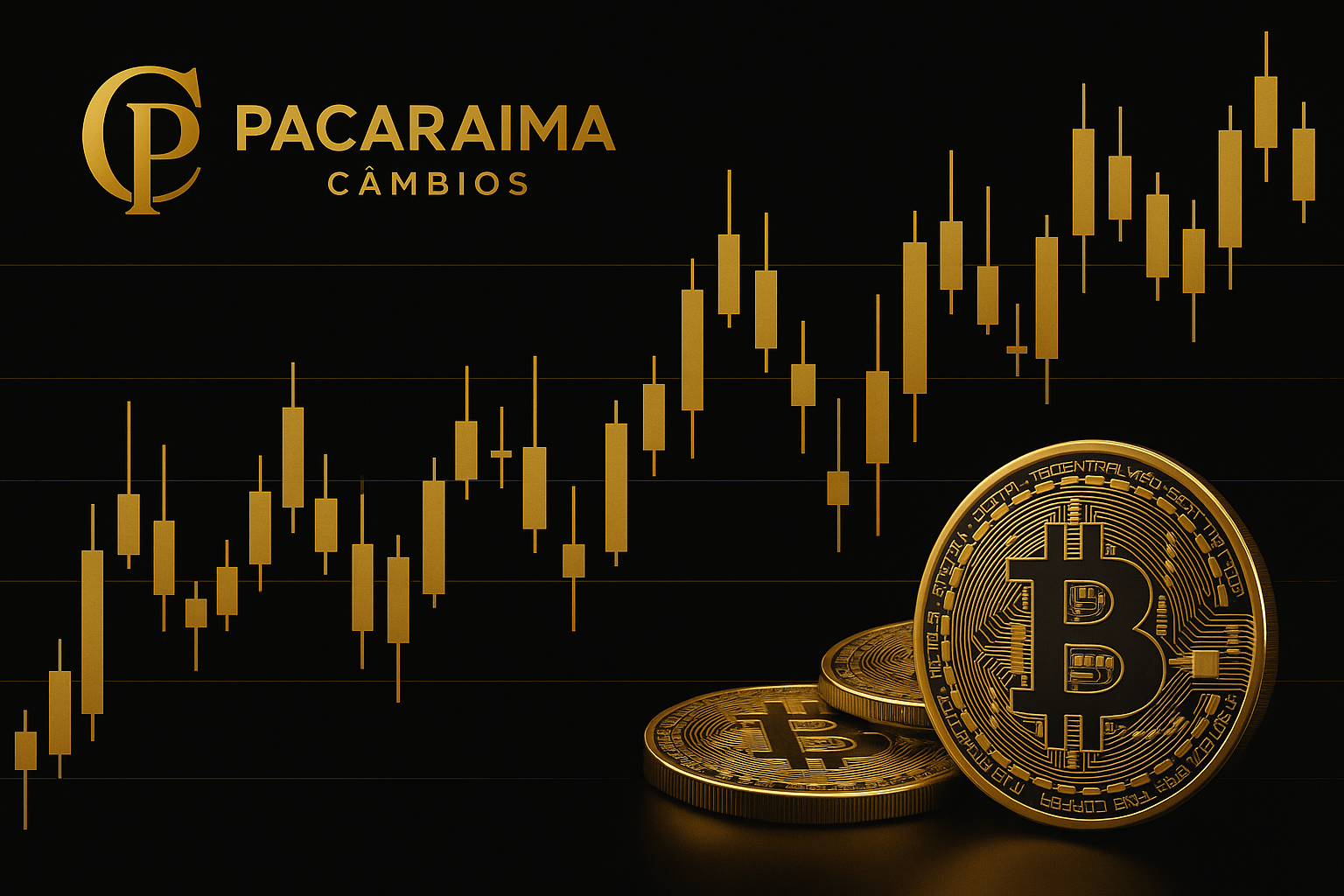 Gráfico de velas cripto